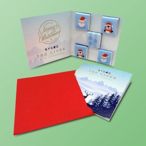 Chocolate Christmas Card